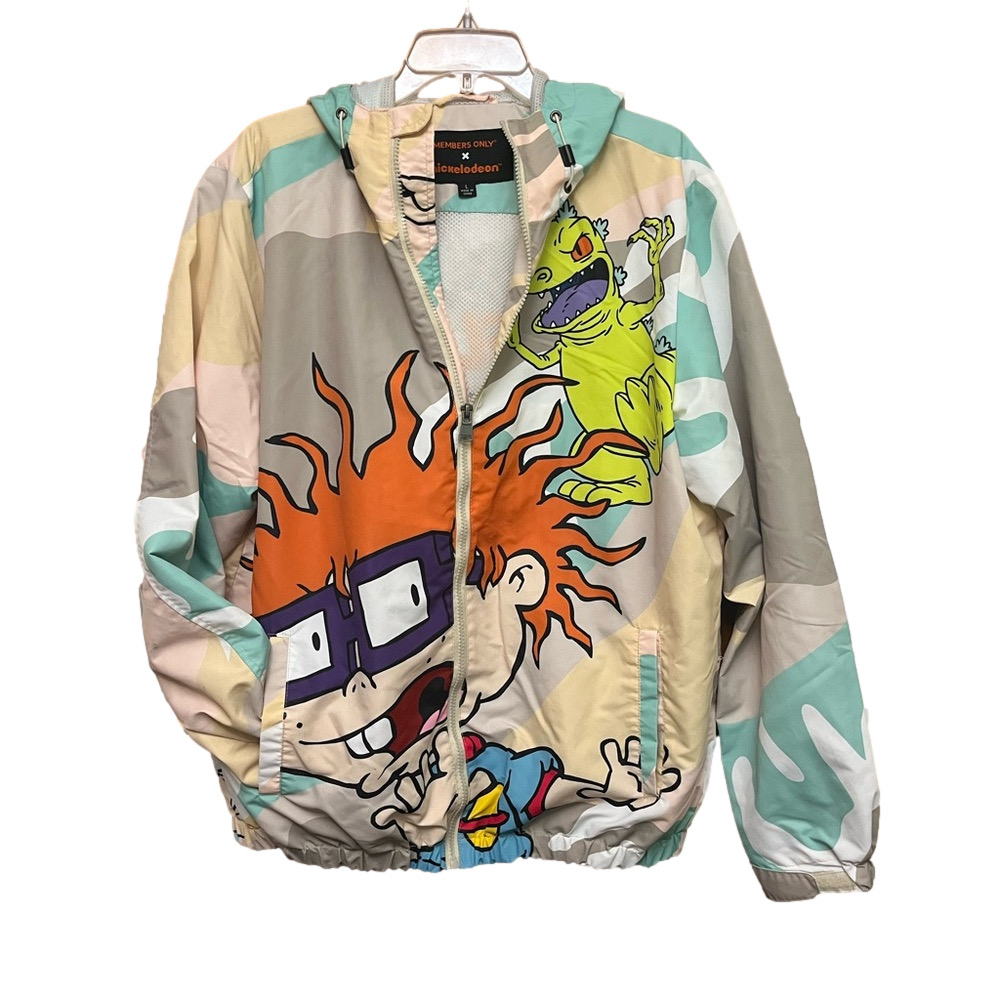 Nickelodeon Members Only Multicolor Rugrats Jacket. L